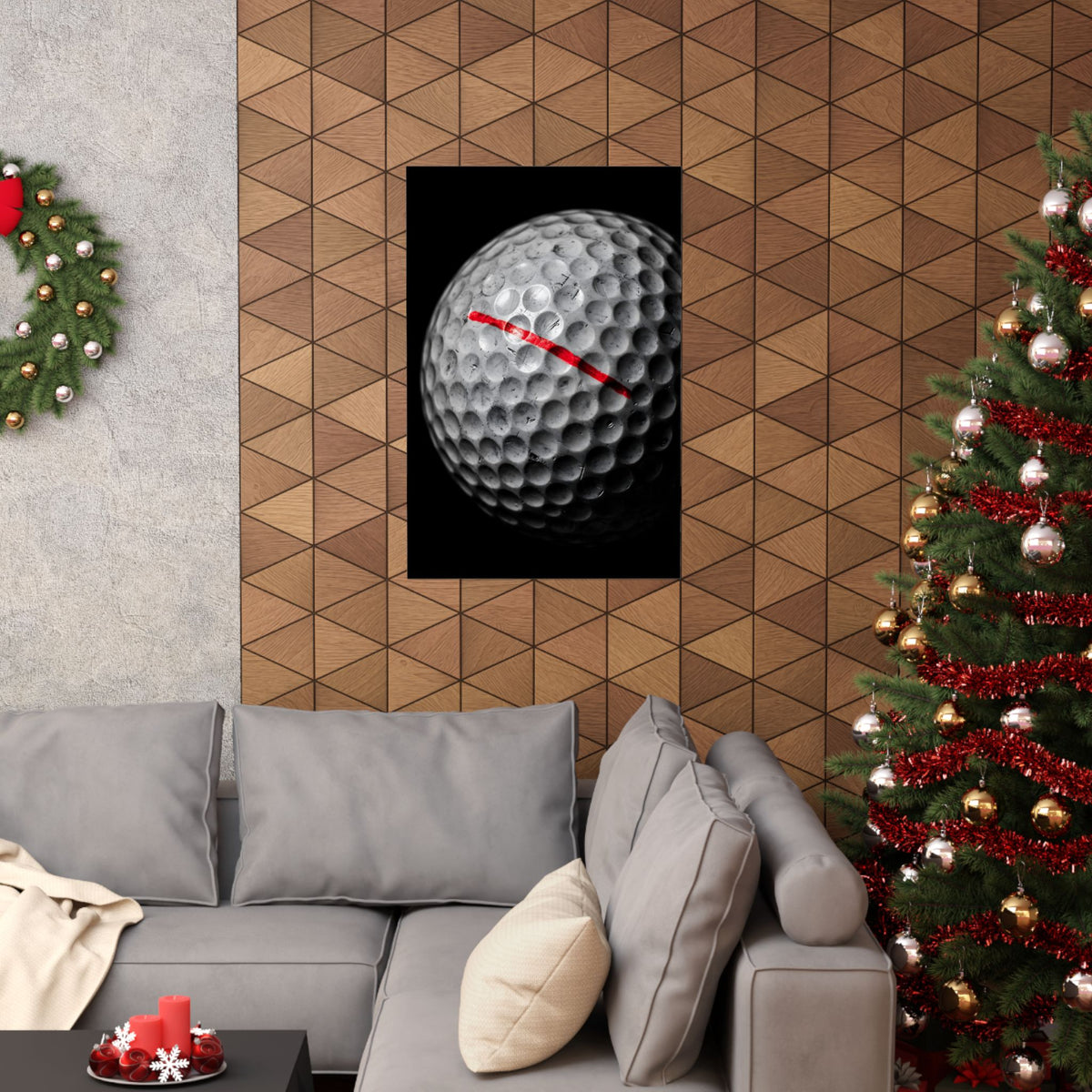 Still in Play - Golf Artwork | Matte Poster